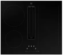 Варочная панель с вытяжкой V-ZUG  CombiCookTop V2000 I604 MaxiFlex CCT2T-31175 черный