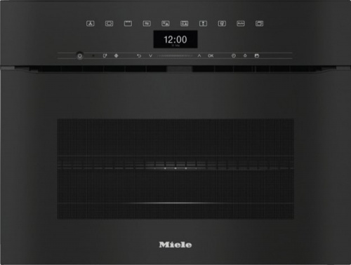 Компактный духовой шкаф с СВЧ Miele H7440BMX OBSW Компактный духовой шкаф с СВЧ Miele H7440BMX OBSW