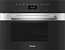 Пароварка с СВЧ Miele DGM7440 EDST/CLST сталь CleanSteel