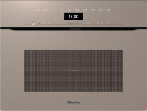 Компактный духовой шкаф с СВЧ Miele H7440 BMX Pearlbeige Компактный духовой шкаф с СВЧ Miele H7440 BMX Pearlbeige