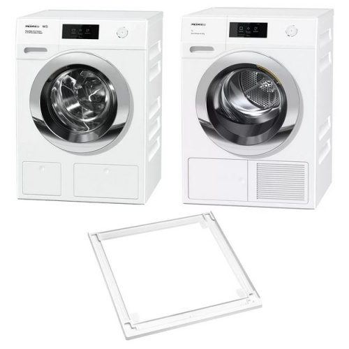 Комплект Miele ChromeEdition (стиральная машина WCR890WPS + сушильная машина TCR790WP + монтажный элемент WTV501)Товары в комплекте Комплект Miele ChromeEdition (стиральная машина WCR890WPS + сушильная машина TCR790WP + монтажный элемент WTV501)Товары в комплекте